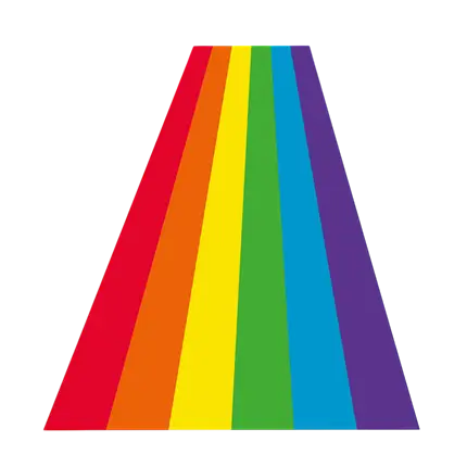 Alfombra arco iris (450 x 60 cm)