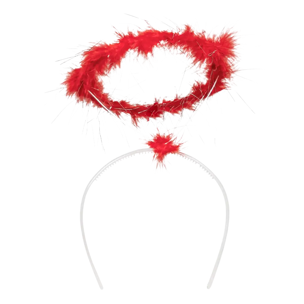 Tiara aureola roja