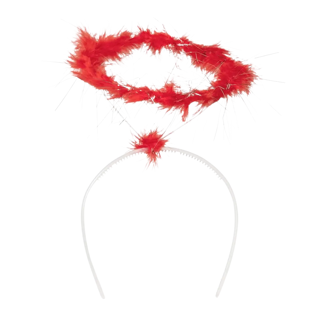 Tiara aureola roja
