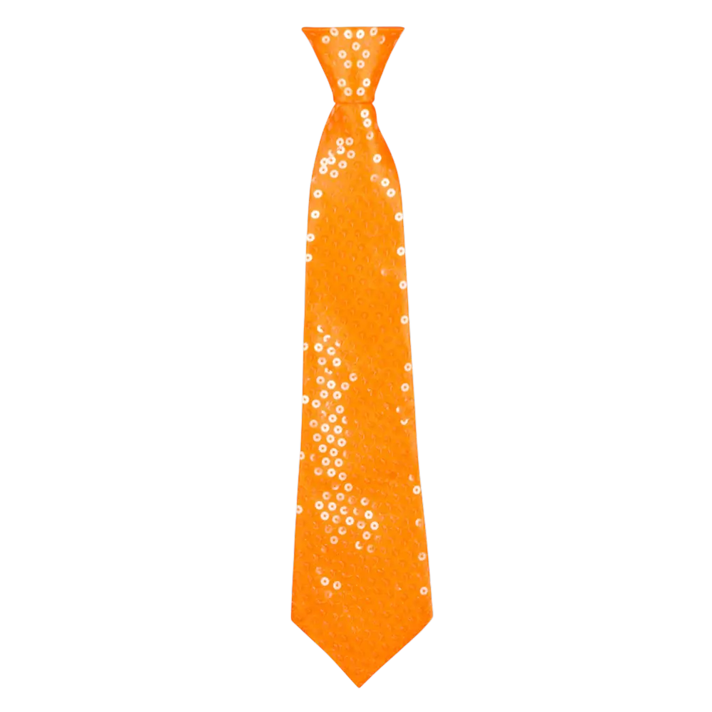 Corbata de lentejuelas a juego