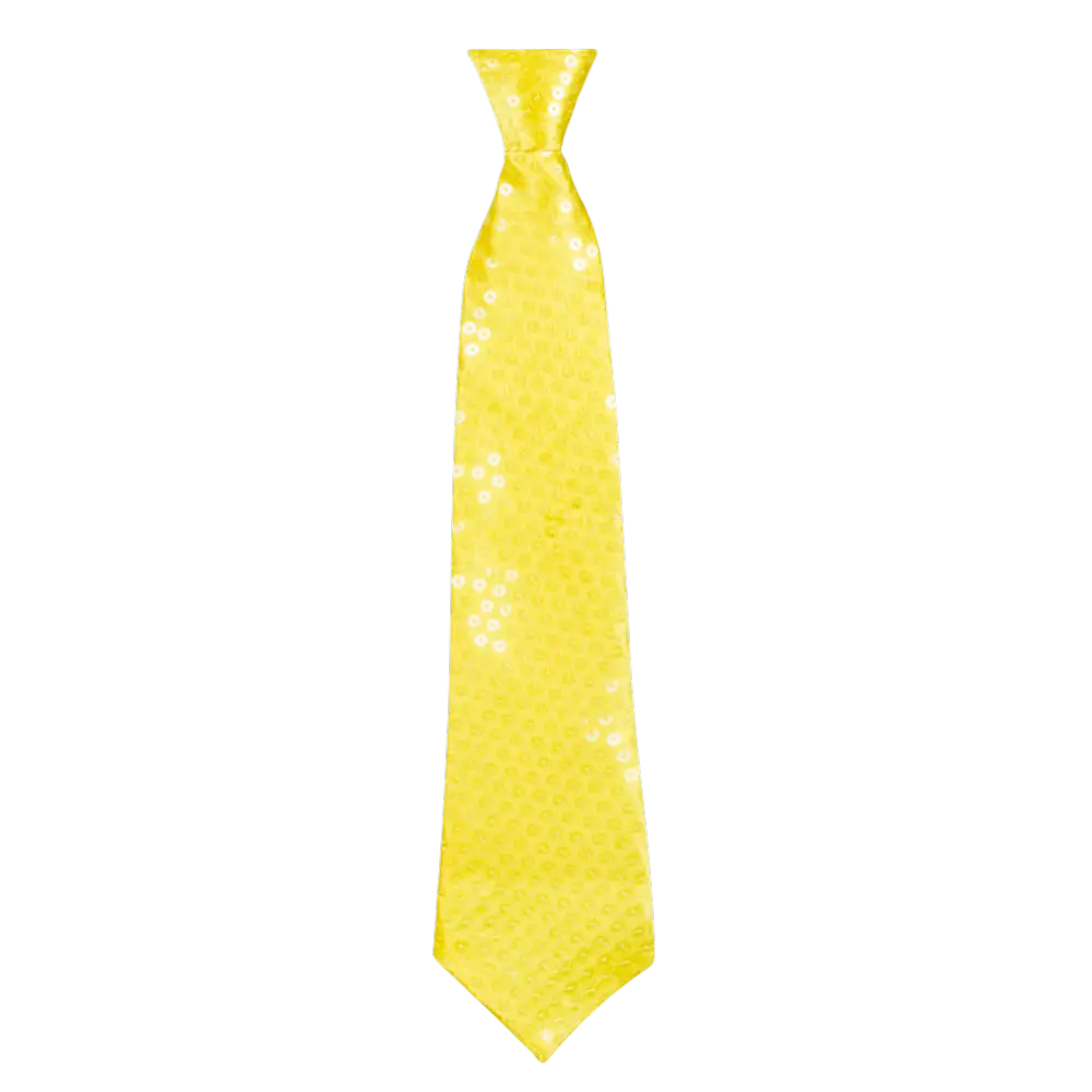 Corbata de lentejuelas a juego