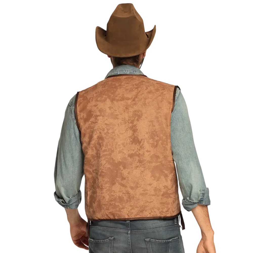Chaleco western camel (L/XL)