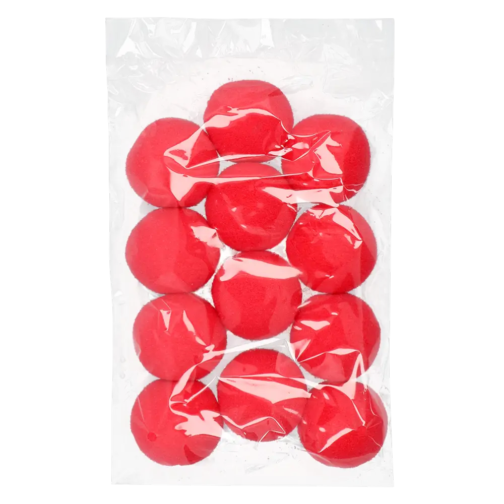 Set de 12 narices de payaso