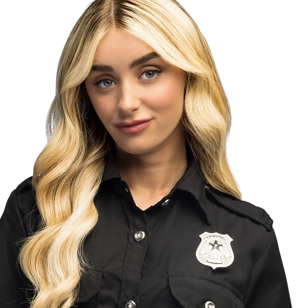 Insignia metálica Policía especial