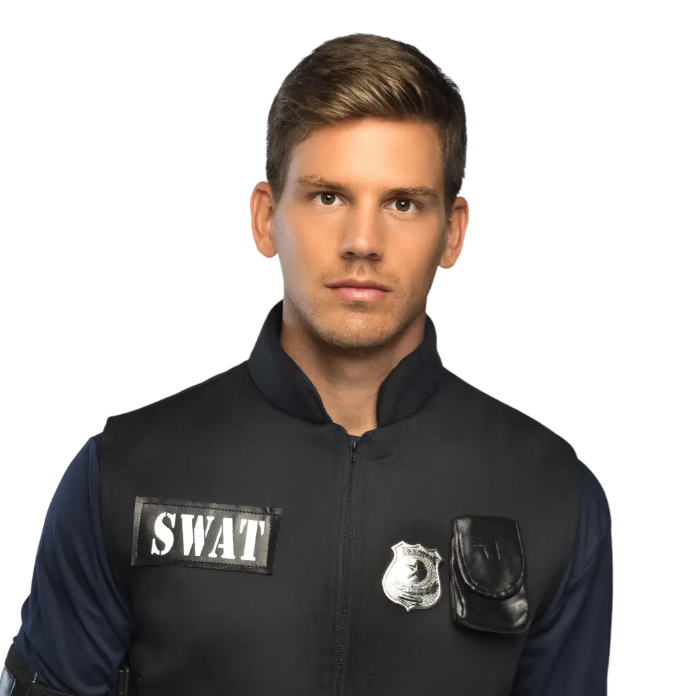 Insignia metálica Policía especial