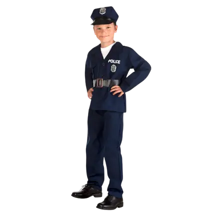  Disfraz de policía (7-9 años)