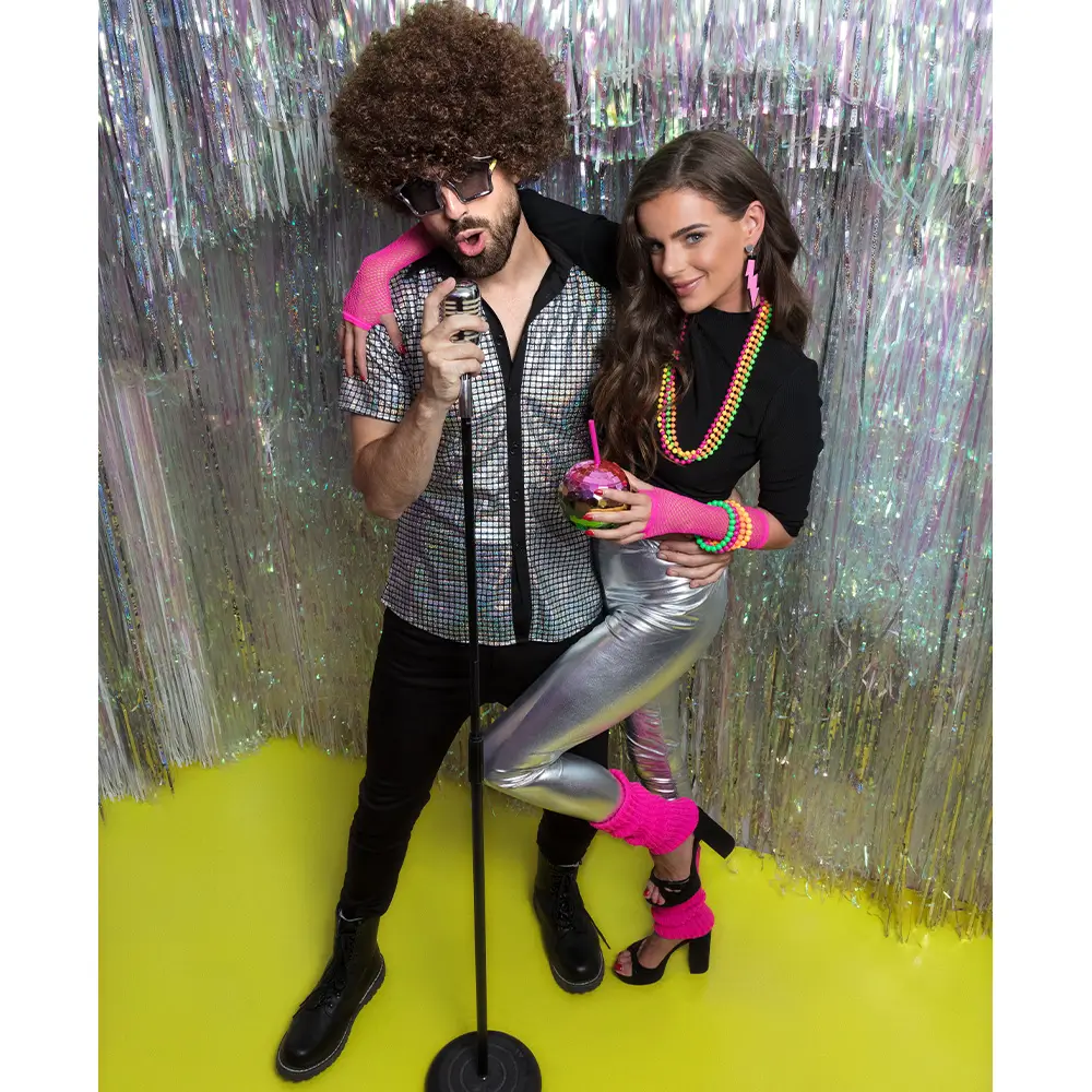 Peluca marrón Groove
