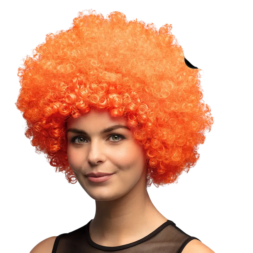 Peluca naranja Groove