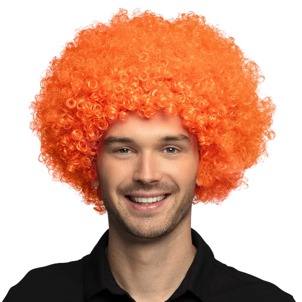 Peluca naranja Groove