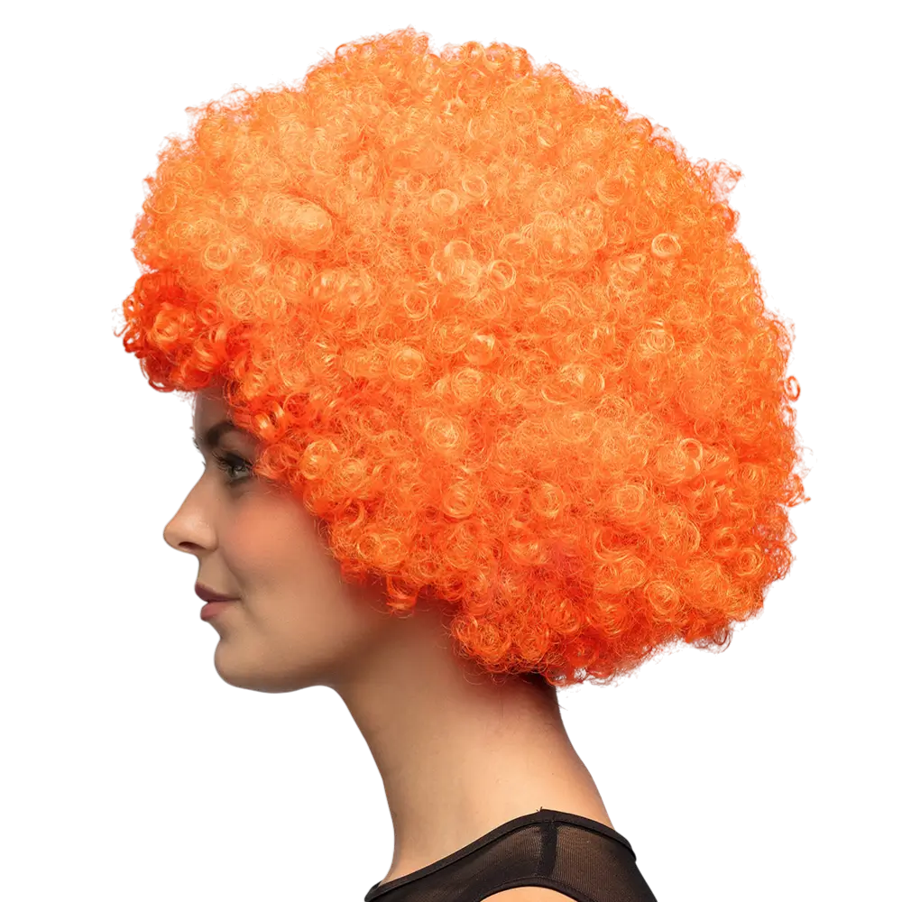 Peluca naranja Groove