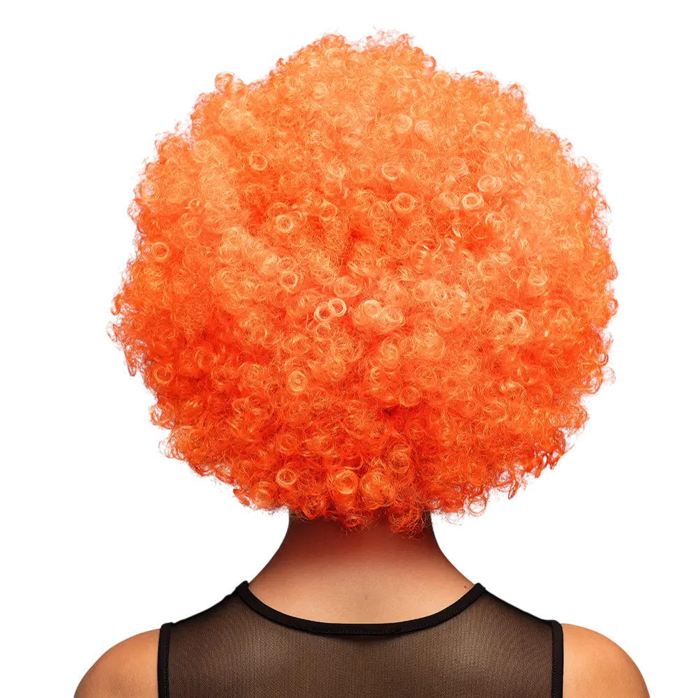 Peluca naranja Groove