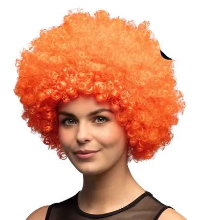 Peluca naranja Groove