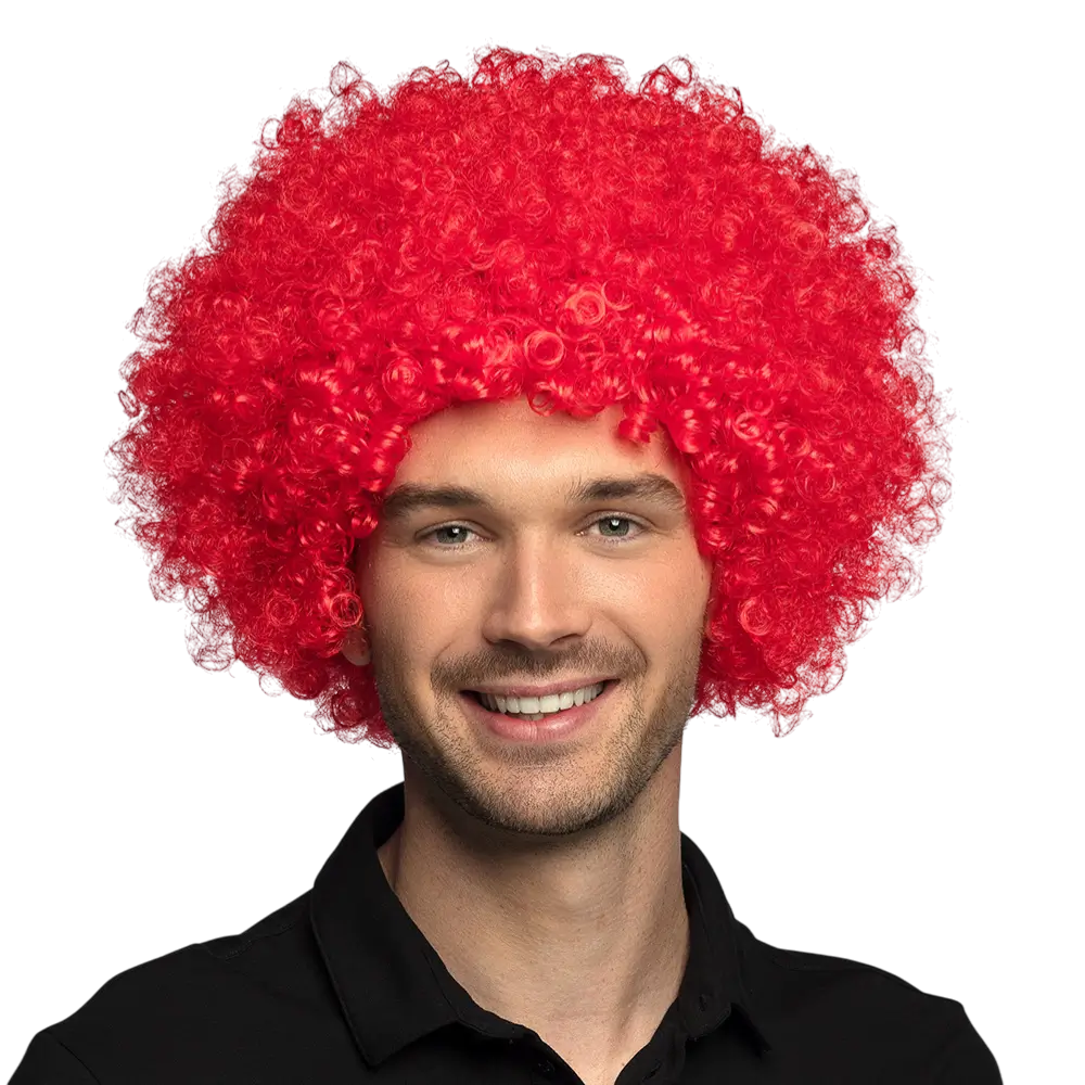 Peluca roja Groove
