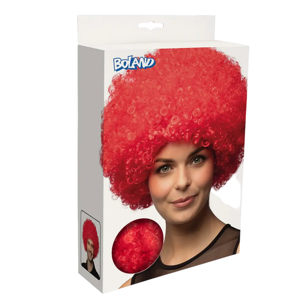 Peluca roja Groove