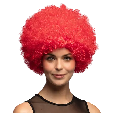 Peluca roja Groove