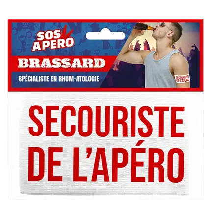 Brazalete Secouriste de l'Apéro Aperitivo - Accesorio de noche y EVG