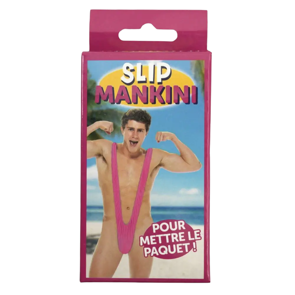 Calzoncillos Mankini Rosa Estilo Borat - EVG y Disfraz de Fiesta