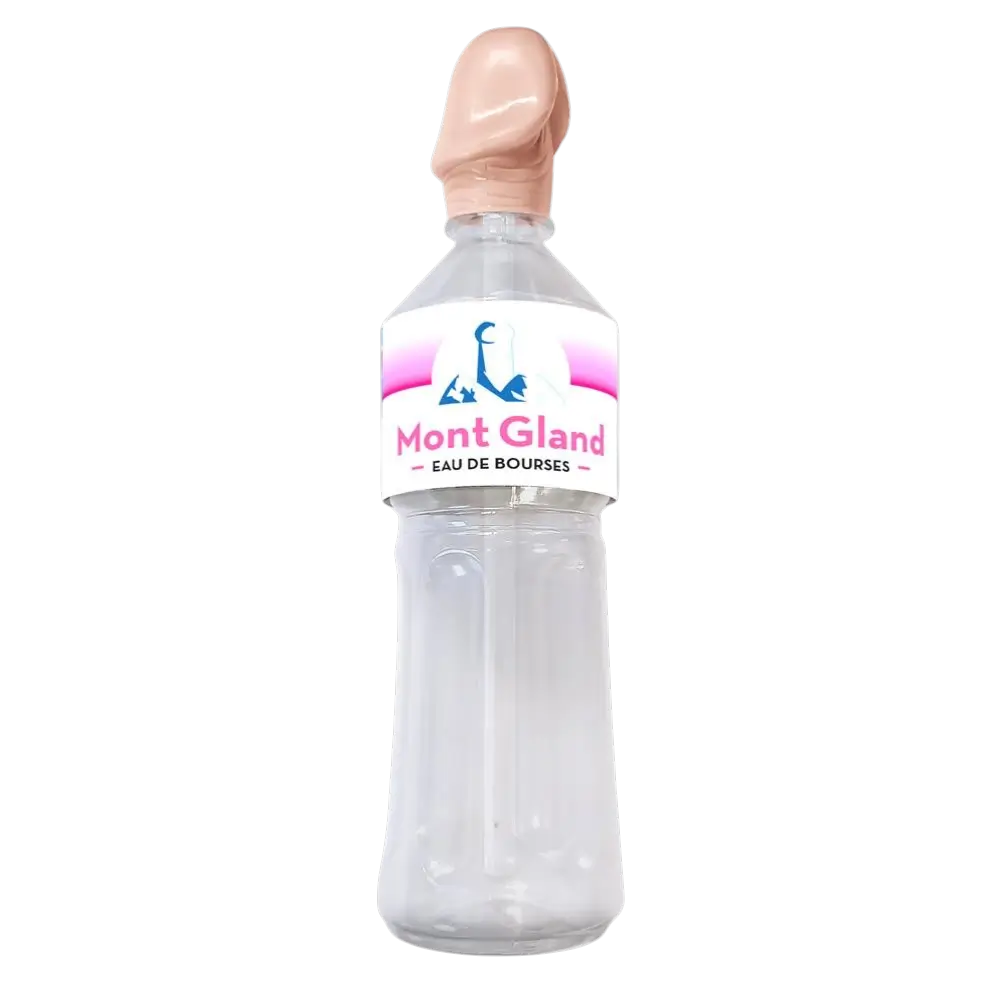 Botella de agua bellota montaje divertido accesorio humorístico