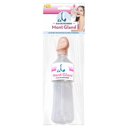Botella de agua bellota montaje divertido accesorio humorístico