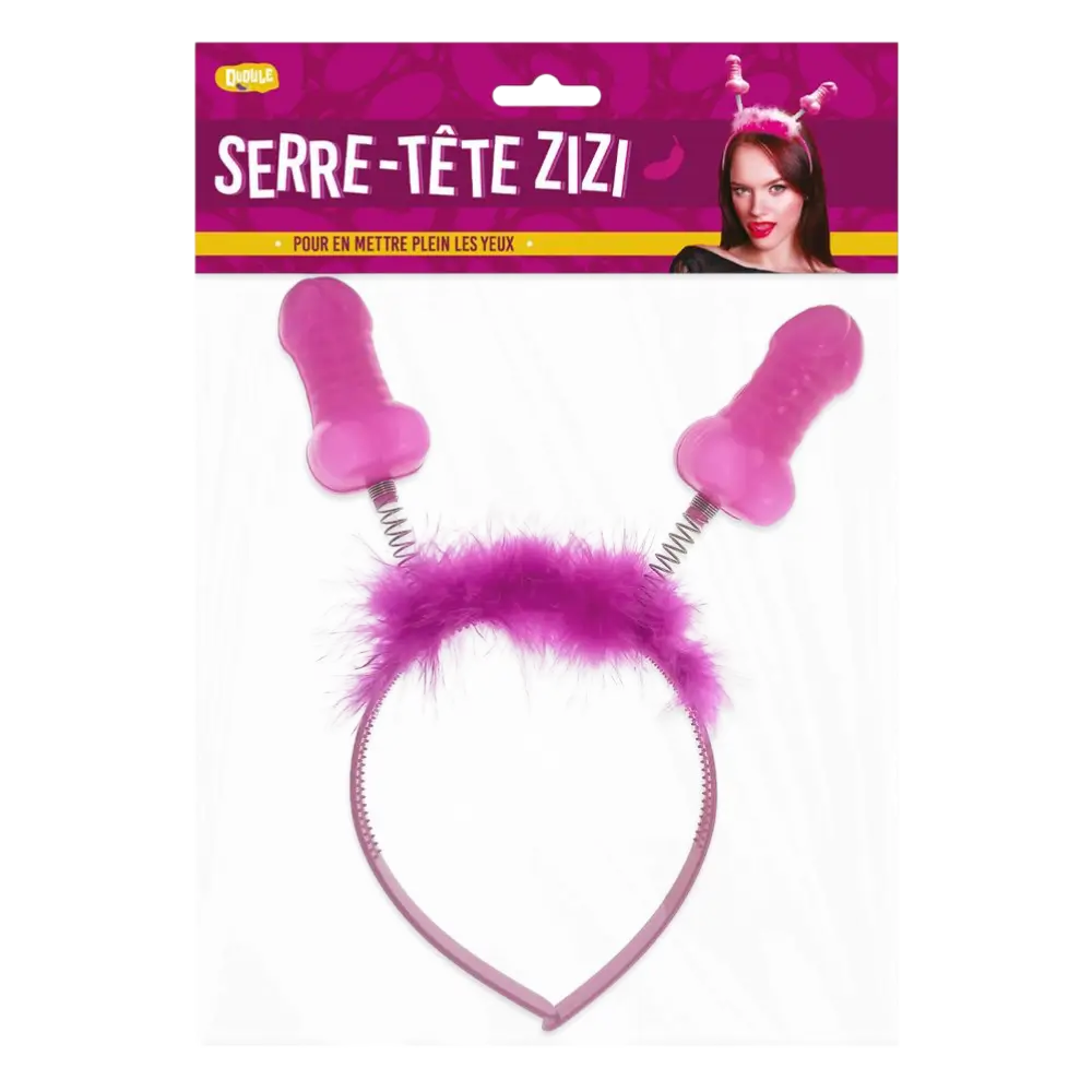 Diadema Zizi - Accessoire EVJF et Soirée Déguisée