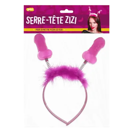 Diadema Zizi - Accessoire EVJF et Soirée Déguisée