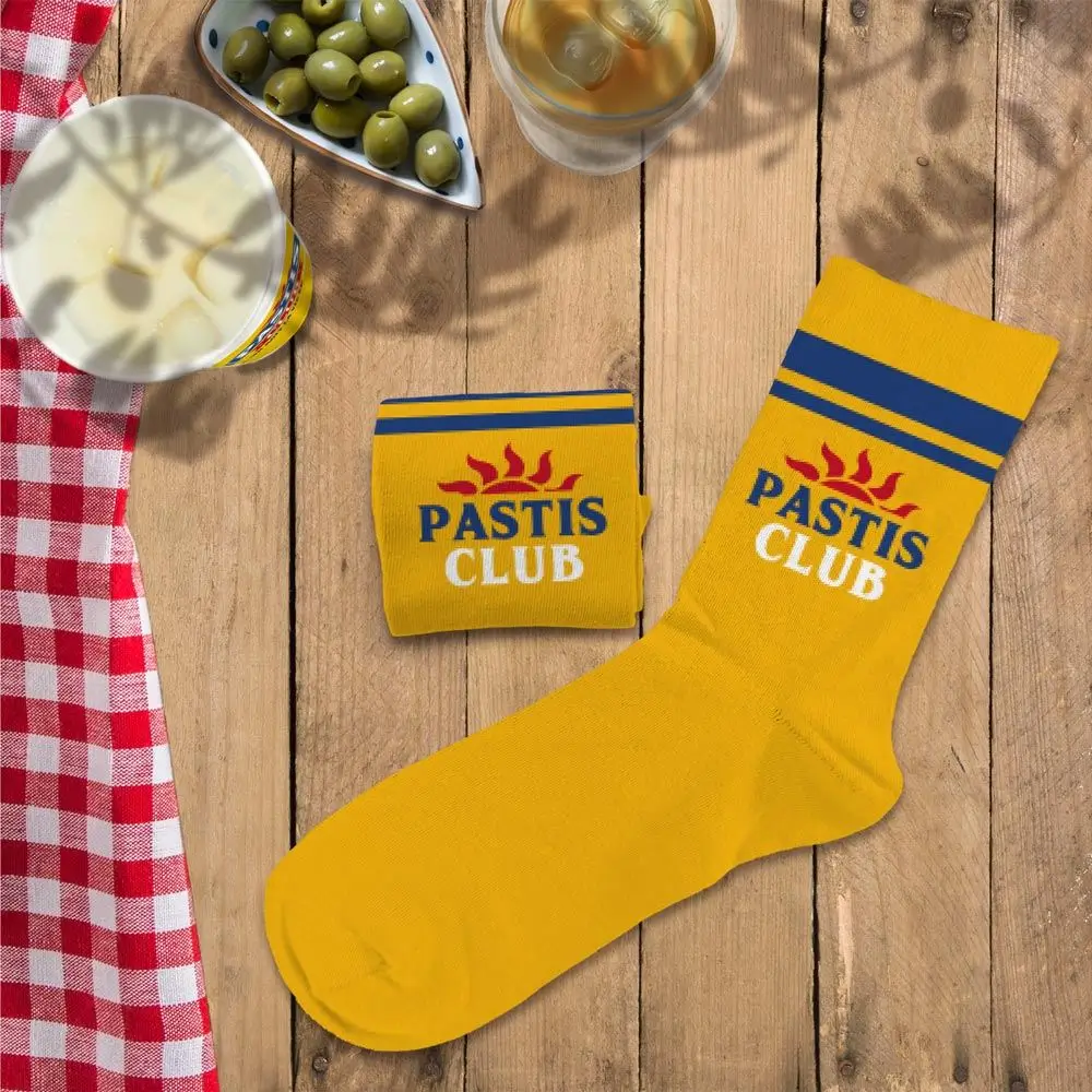 Calcetines Pastis Club - Regalo divertido para los amantes del aperitivo