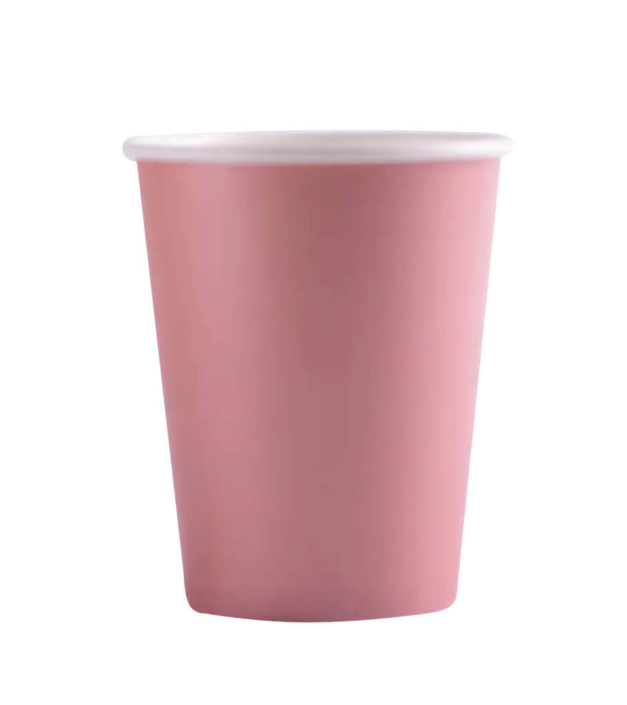 Vasos de Cartón 20 cl Rosa Pastel – Vasos Desechables para Fiesta
