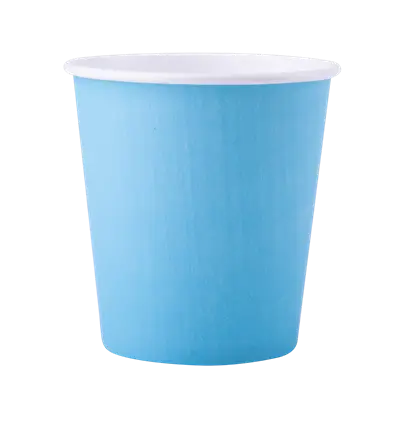 Vasos de Cartón 20 cl Azul Pastel – Vasos Desechables para Fiesta