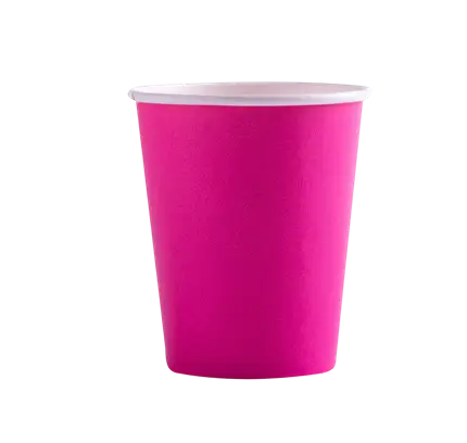 Vasos de Cartón 20 cl Fucsia – Vasos Desechables para Fiesta