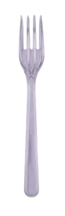 Tenedores Reutilizables 18 cm Efecto Cristal Lujo – Vajilla Reutilizable