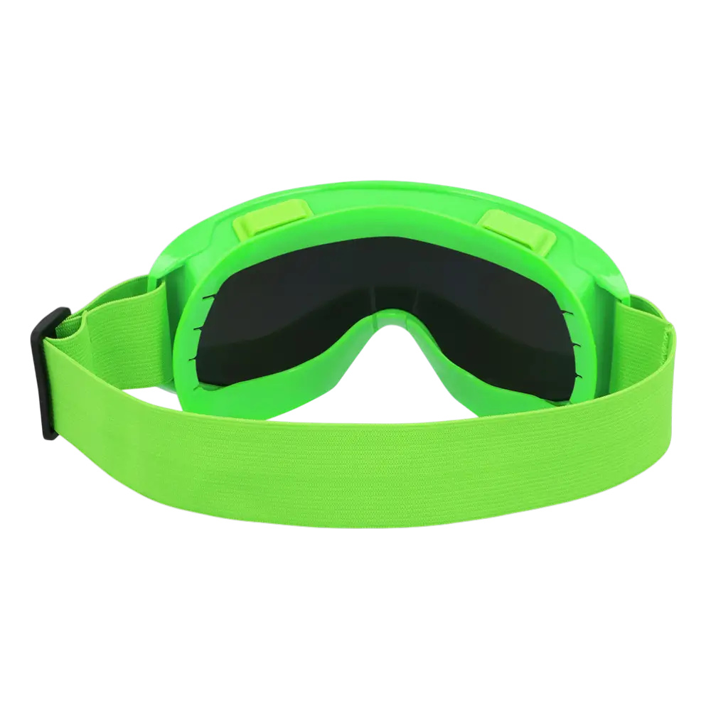 Gafas de esquí para fiestas y disfraces - Verde fluorescente