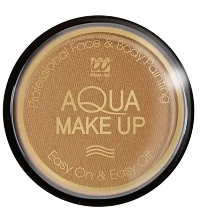 Maquillaje Facial Agua Beige - Maquillaje Aqua 10 ml - Cumpleaños Carnaval Halloween Supporter