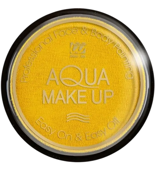 Maquillaje Facial Agua Amarilla - Aqua Makeup 10 ml - Cumpleaños Carnaval Halloween Supporter