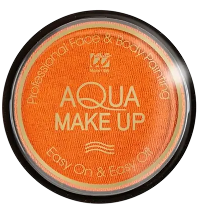 Maquillaje Facial Agua Naranja - Aqua Makeup 10 ml - Cumpleaños Carnaval Halloween Supporter