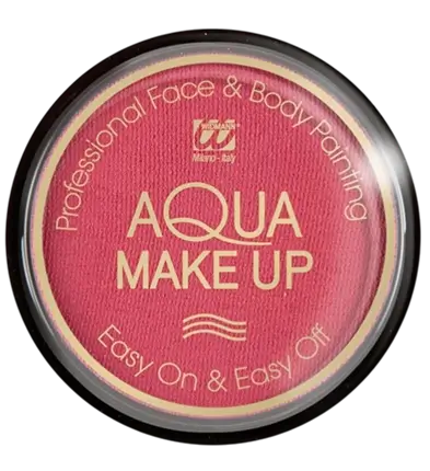 Maquillaje Facial Agua Fucsia - Aqua Makeup 10 ml - Cumpleaños Carnaval Halloween Supporter