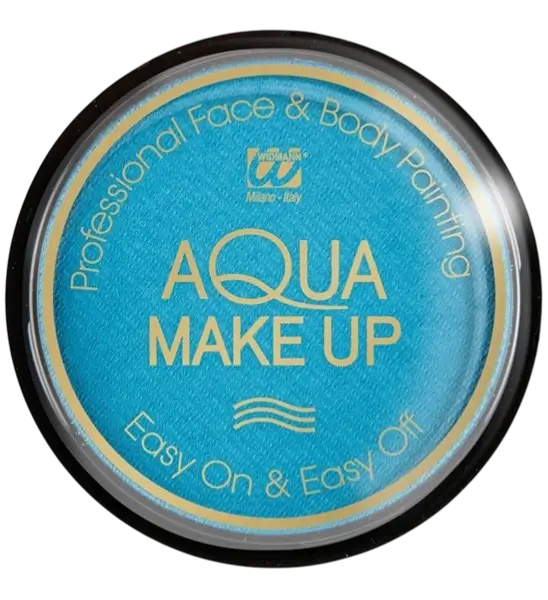 Sky Blue Aqua Makeup 10 ml - Cumpleaños Carnaval Halloween Supporter