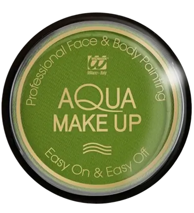 Maquillaje Facial Agua Verde - Maquillaje Aqua 10 ml - Cumpleaños Carnaval Halloween Supporter