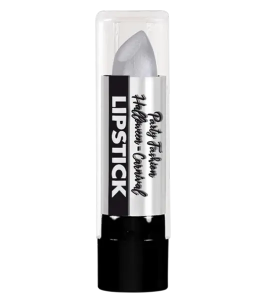 Barra de labios plateada - Halloween Carnaval Maquillaje Facial - 6 ml