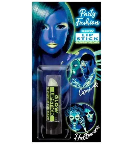 Barra de labios fluorescente UV - Maquillaje facial Carnaval de Halloween - 6 ml