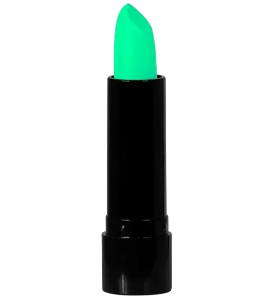 Barra de Labios Verde Fluorescente UV - Maquillaje Facial Carnaval de Halloween - 6 ml