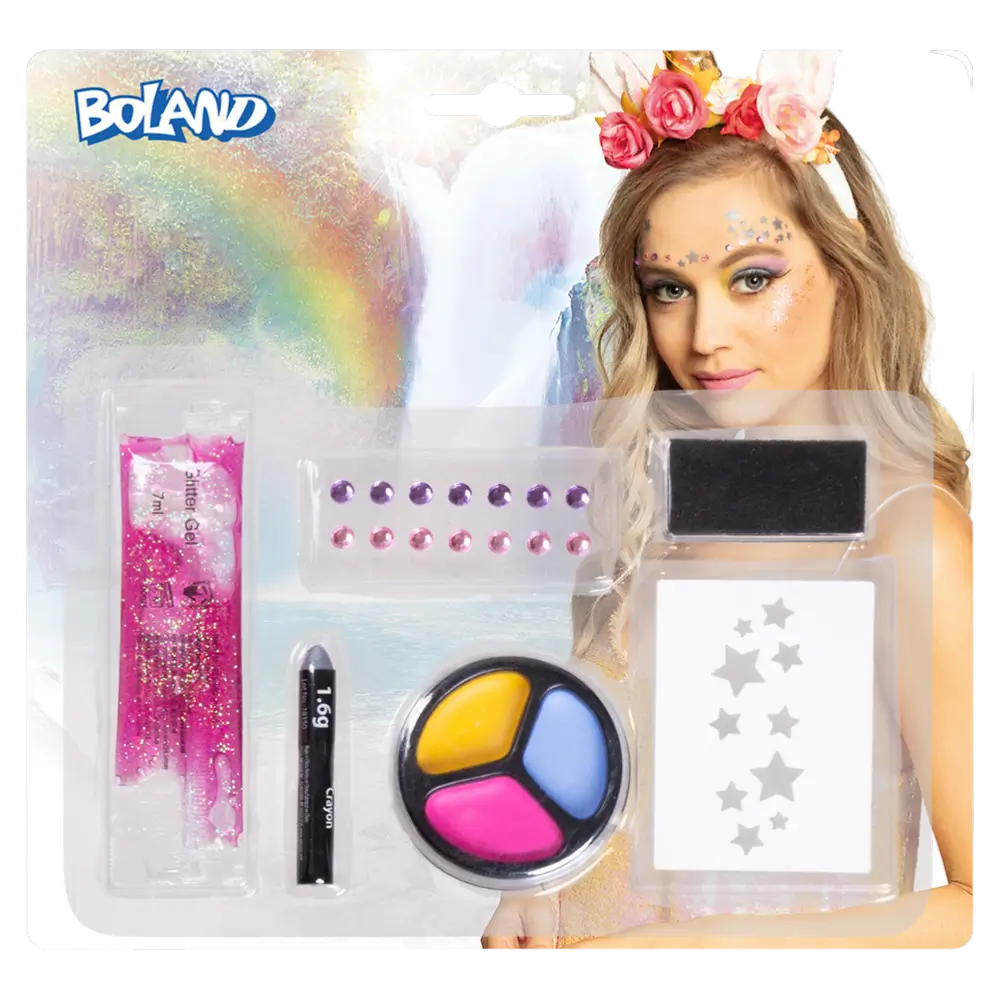 Kit de maquillaje unicornio infantil - Maquillaje Carnaval