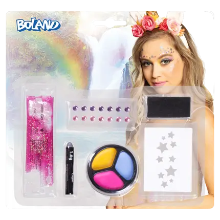 Kit de maquillaje unicornio infantil - Maquillaje Carnaval