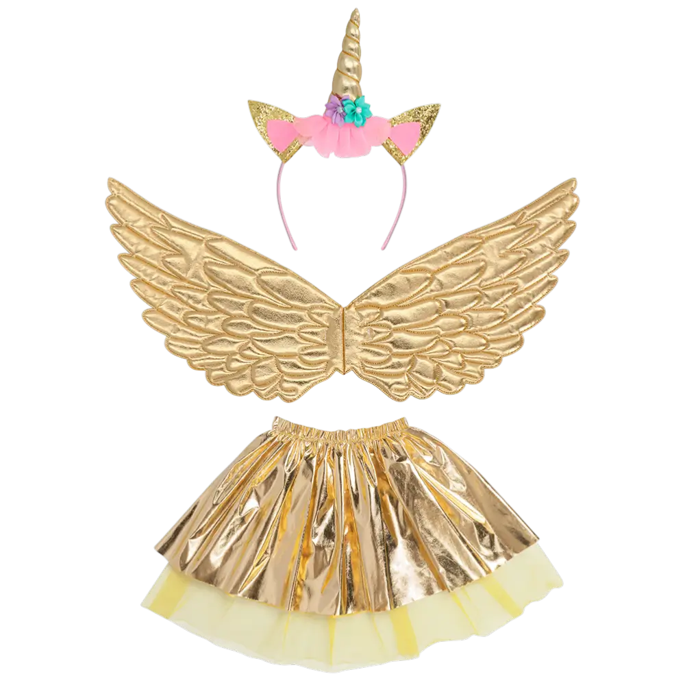 Kit Ángel Unicornio Infantil - Accesorios de disfraces