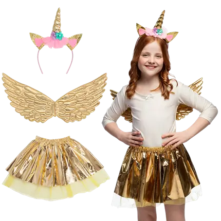 Kit Ángel Unicornio Infantil - Accesorios de disfraces