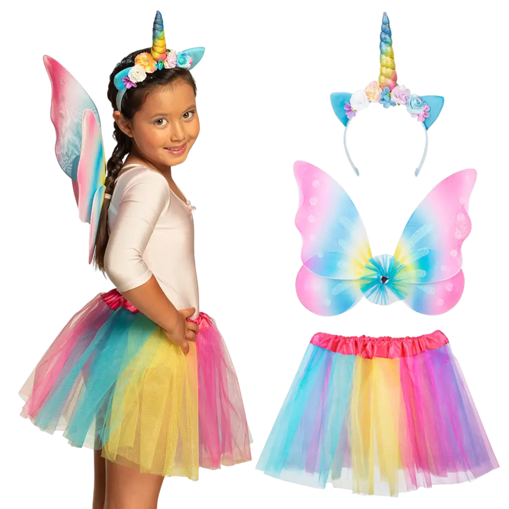 Kit de hada unicornio para niños - Accesorios para disfraces de hadas