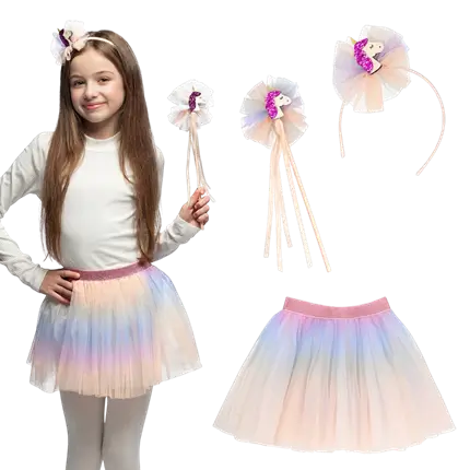Kit Unicornio Pastel - Accesorios Disfraz Unicornio