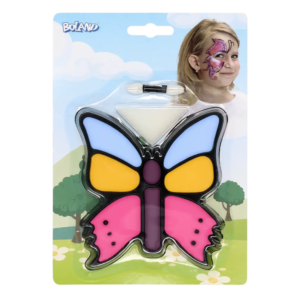 Paleta de maquillaje infantil mariposa - Kit Maquillage Carnaval