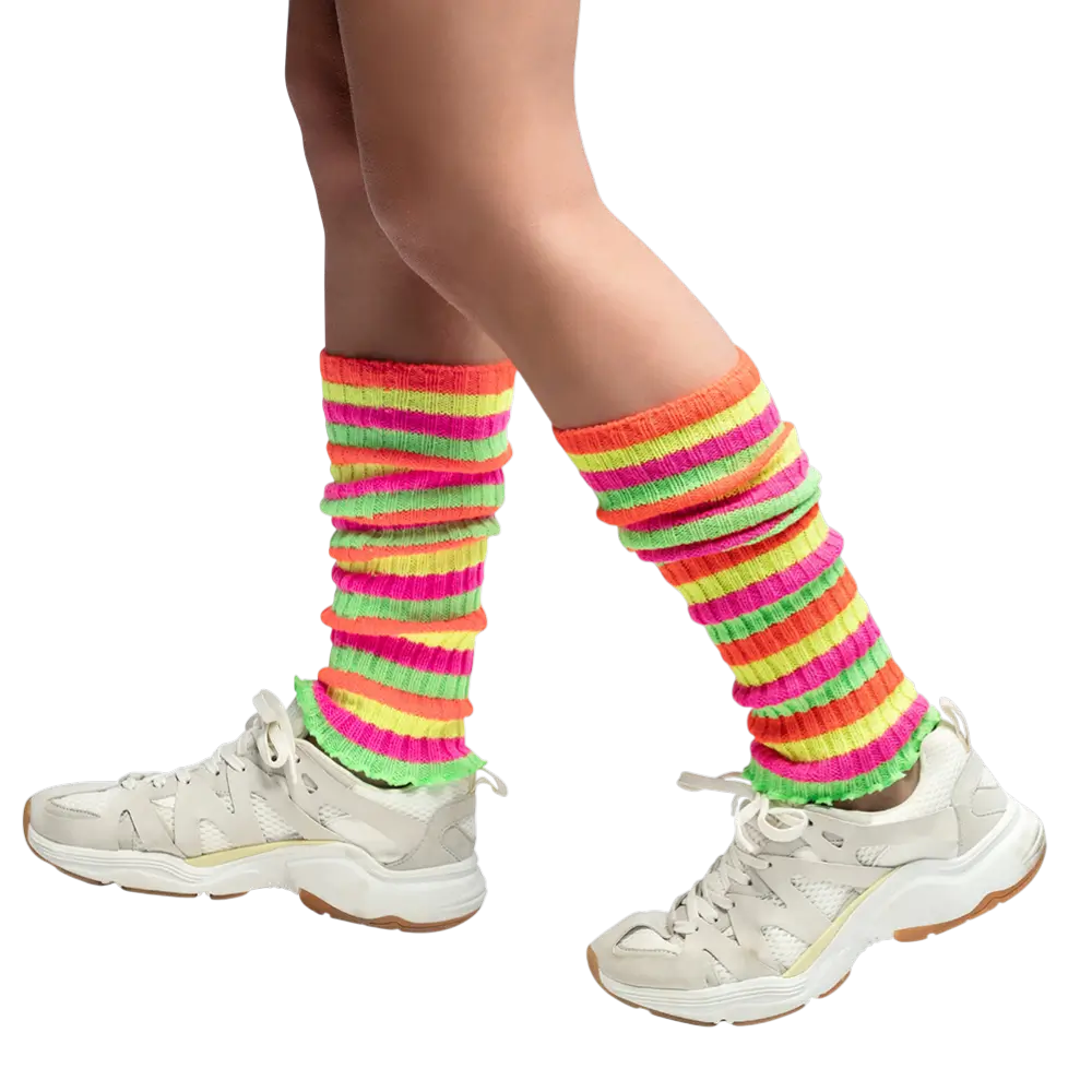 Leggings arco iris - Accesorios disfraces años 80