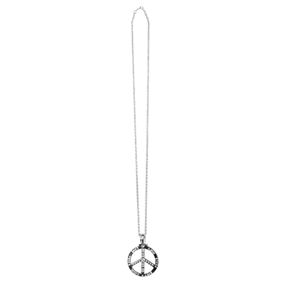 Collar Peace Hippie - Collier Symbole Paix Années 60
