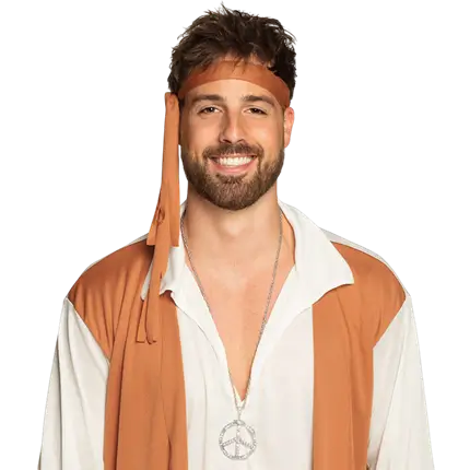 Collar Peace Hippie - Collier Symbole Paix Années 60